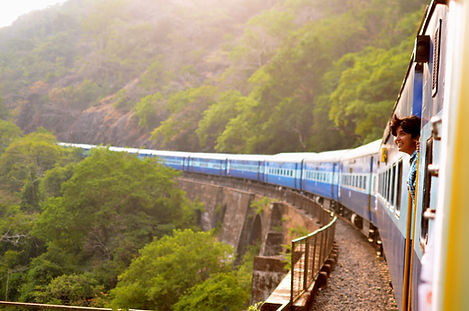 Getting around by train