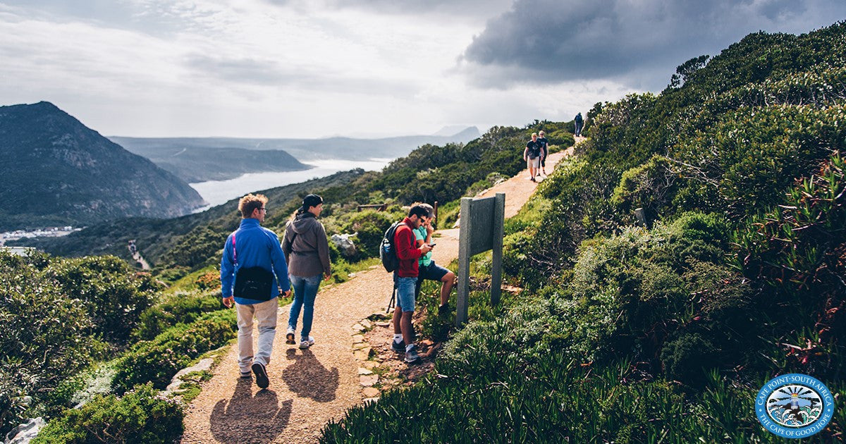 Walking up Cape Point 